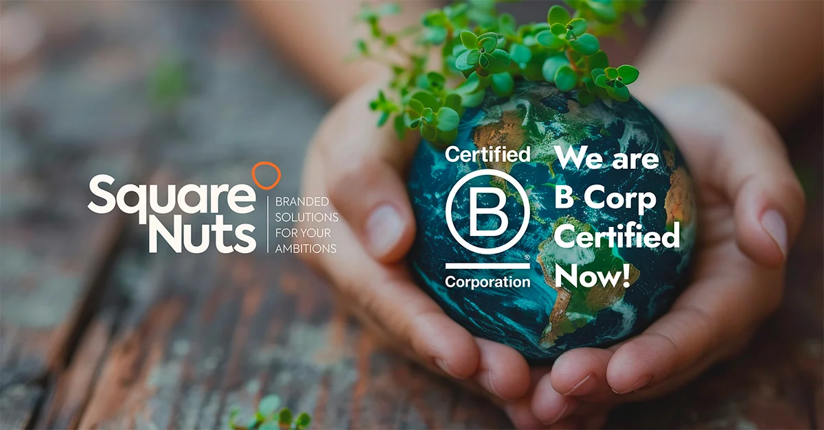 Nous sommes certifiés B Corp !<br>Notre engagement en faveur de la durabilité et de la responsabilité sociale